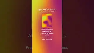 Vagabond of the Blue Sky#music