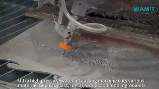 WAMIT Ultra high pressure water jet cutting machine is suitable for cutting various materials