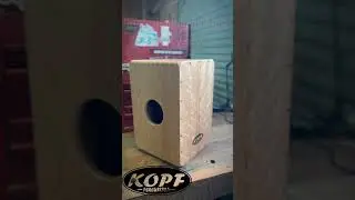 Cherry Caj&oacute;n with Curly Cherry Tapas | American ToneWood Series #drums #cajondrum #kopfpercussion #d