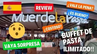 NO VAYAS a un BUFFET de pasta en España sin ver este video. Fui a Muerde la Pasta🍝 NO ME CALLO NADA