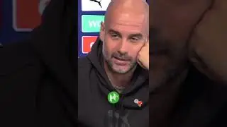 Pep Guardiola's brilliantly sarcastic response to Zlatan Ibrahimovic 😂 #shorts