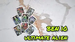 Ben 10 Ultimate alien cards collection 