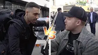 Vegan & Meat Eater Break Out Into INTENSE Street Debate