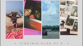 VIRGINIA VLOG 3/3 | HAMPTON UNIVERSITY, BUSCH GARDENS, BUCKROE BEACH & MORE
