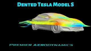 How Aerodynamic is a Dented Tesla Model S??