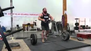 2016wk16 - 225x52 Reverse Grip Bench - 500+ Front Squats Without Hands #reversegripbench
