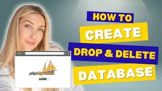 How to Create, Drop, & Delete Databases with phpMyAdmin