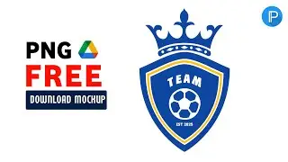 Cara Membuat desain logo sepakbola dengan mudah || FREE fail PNG logo || Desain logo Pixallab
