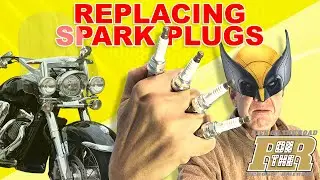Replace Spark Plugs and Air filter - Honda VTX 1800