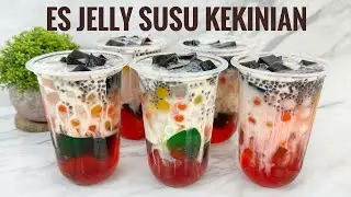 RESEP ES JELLY SUSU KEKINIAN IDE TAKJIL BUKA PUASA