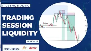 True SMC  Trading | Lesson 25 Trading Sessions liquidity