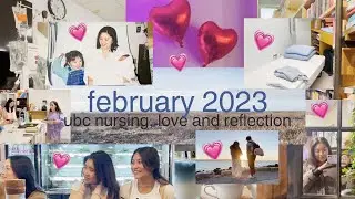 february 2023 💕: ubc nursing, love, and reflection
