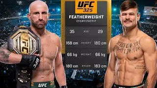 UFC 325: Alexander Volkanovski vs Diego Lopes 2 | Full Fight & Highlights | Featherweight Title