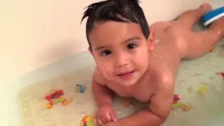 10/20/13 - Playing in the Tub