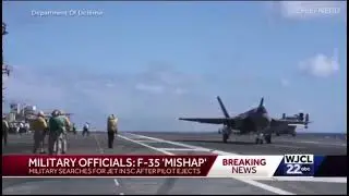 MILITARY OFFICIALS: F-35 'MISHAP' SEARCHES FOR YET
