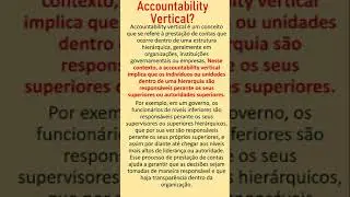 Dicion&aacute;rio - CNU - Accountability Vertical /#shorts