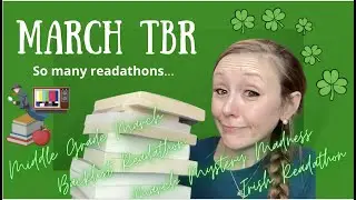 March TBR /// #BacklistReadathon #MiddleGradeMarch #MarchMysteryMadness #TheIrishReadathon