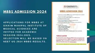 SMU Application going on