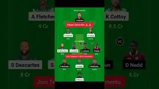 NW vs CC Dream11 Team || Dream11 Prediction || Dream11 Spice lsle T10 || #shorts