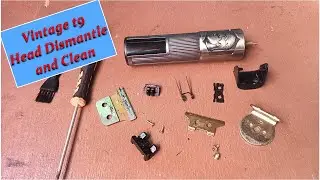 vintage t9 3 speeds digital trimmer blades remove assemble and clean