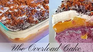 The BEST UBE OVERLOAD CAKE with Toasted Coconut (Latik) and Good Shepherd Ube Halaya