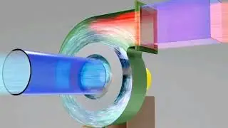 How does the centrifugal fan work?