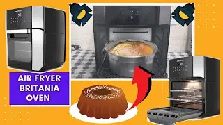 AIR FRY OVEN BRITANIA BFR2100P - ASSANDO BOLO #AIRFRYBRITANIAOVEN