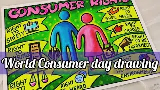 World Consumer Rights Day Drawing / Safety Drawing /Safety Poster Drawing Competition