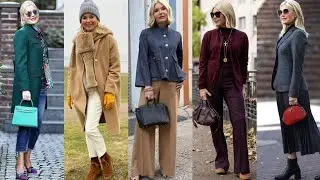 Natural Older Women OVER 50  | NewTrends Fashion For Women |winter/winter ☃️ ❄️ FallFashion 2026