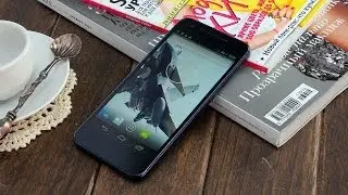 First Otca-Core Newman K18 Smartphone Hand on MTK6592 1.7Ghz 1GB/16GB VS Iphone 5S