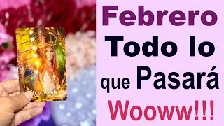 LO que SUCEDER&Aacute; en FEBRERO 🤩 TODOS los DETALLES 🎁 Tarot Interactivo Canalizaci&oacute;n