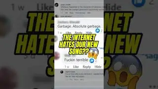 The internet had some strong opinions on our new song&hellip; 👀