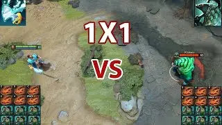 Kunkka vs Tidehunter |6 assault cuirass 30 lvl | Who'll Beat? Guess? #dota2