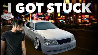 НЕПОДВИЖНЫЙ LEXUS LS400 ЗАСТРЯЛ НА ЛАС-ВЕГАС-СТРИП!