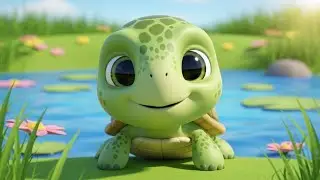 English Story for Kids &ndash; Slow but Strong Turtle