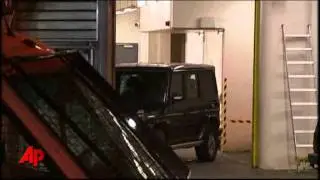 Raw Video: Norway Massacre Suspect Leaves Court