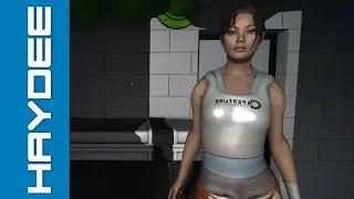 Let's Play - Chell as Haydee, Green Zone Walkthrough (Hardcore) - Part 1 of 2