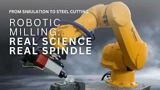 Teknomotor Spindles in PhD Research | Robotic Milling Vibration Modeling & Validation