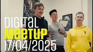 Митап диджитал-агентств 17 апреля 2025г. Grokhotov Studio, Ok Digital, Steams.Agency.