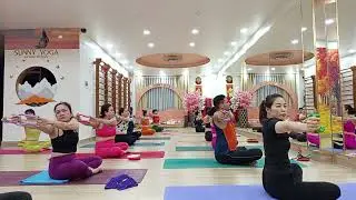 Myring yoga class by master Sunny Sam ,🧘