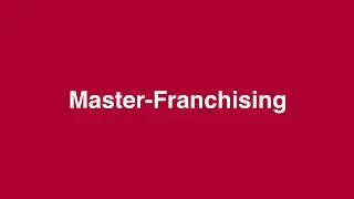 Master-Franchising