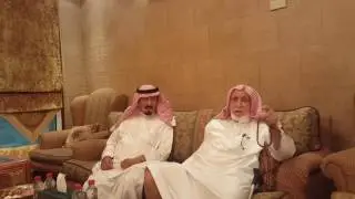 ☄والدنا وعميدنا يروي قصة سالفة البسام من عنيزة بحضور ابن العم علي المنصورالعواجي☄