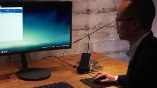 Samsung DeX Galaxy S8 Desktop Interface Demo