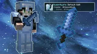 QueenNyah Blue Default for MCPE
