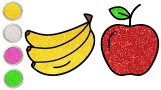 How To Draw Fruits For Beginners🍎🍌  | फल कैसे बनाये | Easy Step By Step Drawing | Chiki Art Hindi