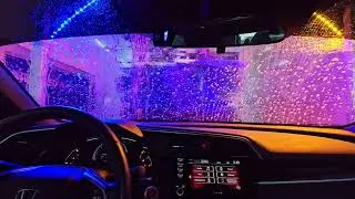 Sonny's tunnel with MCWW dry'n shine. Mister Car Wash, American Fork Utah.