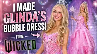 Making Glinda&rsquo;s Bubble Dress from Wicked!