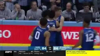 Tre Jones vs UNC 28 PTS           2.08.20