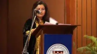 IILM Tenth Graduation Ceremony, University of Bradford (Speech By Malvika Rai)