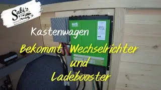 Selbstausbauer bekommt Wechselrichter und Ladebooster von WCS
